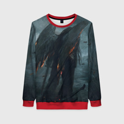 Женский свитшот 3D Leos Падший Ангел Одиночества