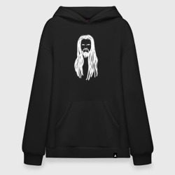 Худи SuperOversize хлопок Leos Hellscream белые дреды
