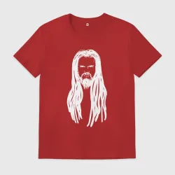 Мужская футболка хлопок Leos Hellscream белые дреды
