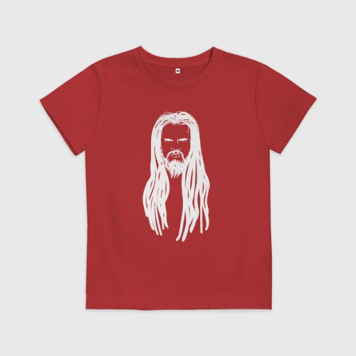 Детская футболка хлопок Leos Hellscream белые дреды