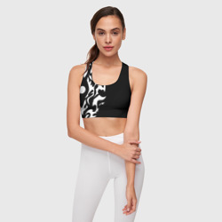 Женский спортивный топ 3D Проклятый щит Восхождение героя - фото 2