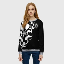 Женский свитшот 3D Проклятый щит Восхождение героя - фото 2