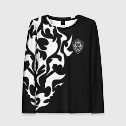 Женский лонгслив 3D Проклятый щит Восхождение героя