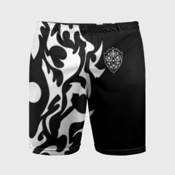 Мужские шорты спортивные Проклятый щит Восхождение героя