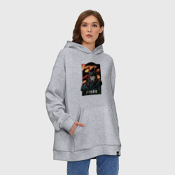 Худи SuperOversize хлопок FIEND - Curse Of Anubis - фото 2