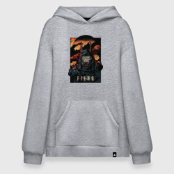 Худи SuperOversize хлопок FIEND - Curse Of Anubis