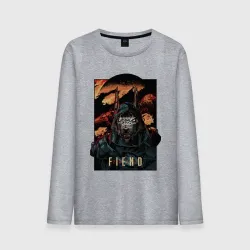 Мужской лонгслив хлопок FIEND - Curse Of Anubis 