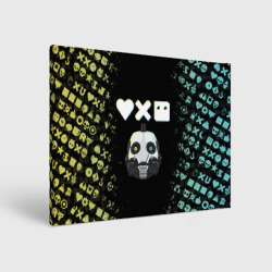 Холст прямоугольный Love, Death and Robots Pattern