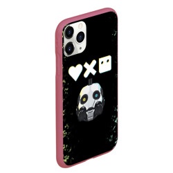 Чехол для iPhone 11 Pro Max матовый Love, Death and Robots Pattern - фото 2