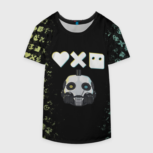 Накидка на куртку 3D Love, Death and Robots Pattern, цвет 3D печать - фото 4