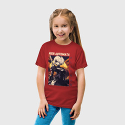 Детская футболка хлопок Nier: Automata 2B - фото 2