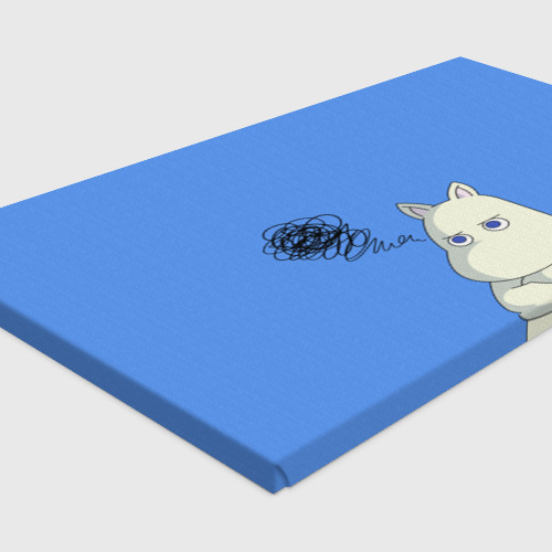 Холст прямоугольный Персонаж Муми-тролль, цвет 3D печать - фото 4