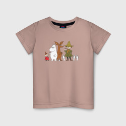 Детская футболка хлопок Персонажи Муми-Тролля