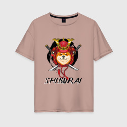 Женская футболка хлопок Oversize Shiburai