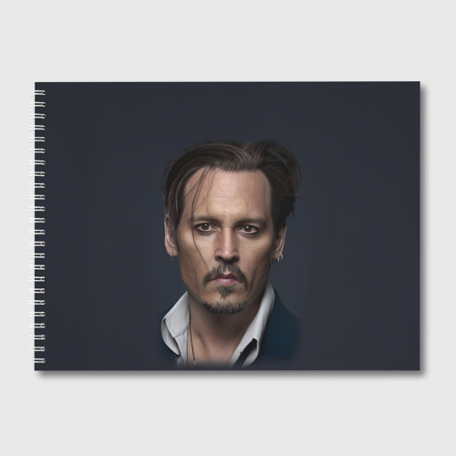 Альбом для рисования Джонни Депп Johnny Depp