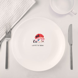 Набор: тарелка + кружка Цубамэ Коясу Kaguya-sama: Love is War - фото 2