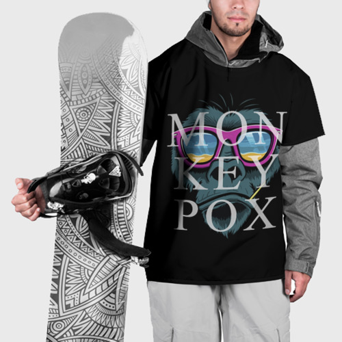 Накидка на куртку 3D MONKEYPOX, цвет 3D печать