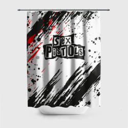 Штора 3D для ванной Sex Pistols Big Logo