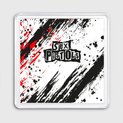 Магнит 55*55 Sex Pistols Big Logo