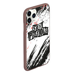 Чехол для iPhone 11 Pro Max матовый Sex Pistols Big Logo - фото 2