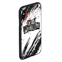 Чехол для iPhone XS Max матовый Sex Pistols Big Logo - фото 2