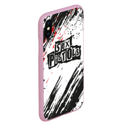 Чехол для iPhone XS Max матовый Sex Pistols Big Logo - фото 2