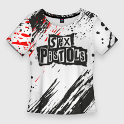 Женская футболка 3D Slim Sex Pistols Big Logo