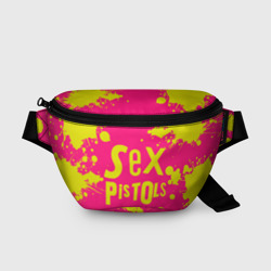 Поясная сумка 3D Sex Pistols Yellow Logo