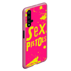 Чехол для Honor 20 Sex Pistols Yellow Logo - фото 2