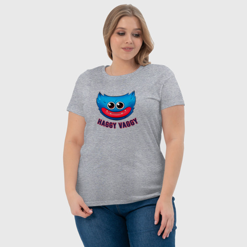 Женская футболка хлопок с принтом Хагги Вагги Главный Злодей, фото #4