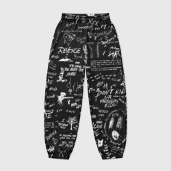 Женские джоггеры оверсайз 3D XXXTentacion logobombing