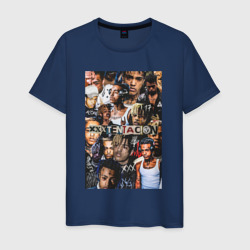 Мужская футболка хлопок XXXTentacion Collage