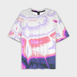 Мужская футболка oversize 3D Тай-дай Абстракция Tie-Dye