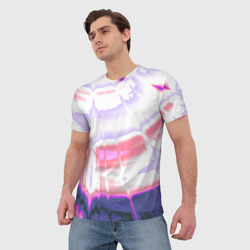 Мужская футболка 3D Тай-дай Абстракция Tie-Dye - фото 2