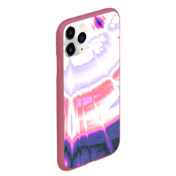 Чехол для iPhone 11 Pro Max матовый Тай-дай Абстракция Tie-Dye - фото 2