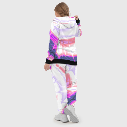 Женский костюм 3D Тай-дай Абстракция Tie-Dye, цвет черный - фото 6