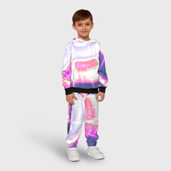 Детский костюм с толстовкой 3D Тай-дай Абстракция Tie-Dye - фото 2