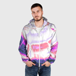 Мужская ветровка 3D Тай-дай Абстракция Tie-Dye - фото 2