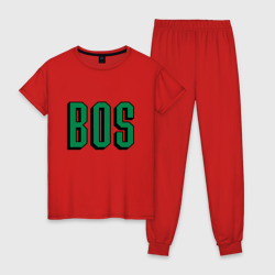 Женская пижама хлопок Bos - Boston