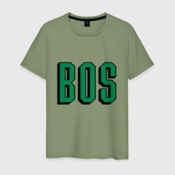 Bos - Boston – Футболка из хлопка с принтом купить со скидкой в -20%