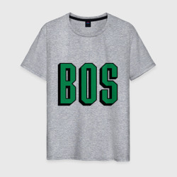 Мужская футболка хлопок Bos - Boston