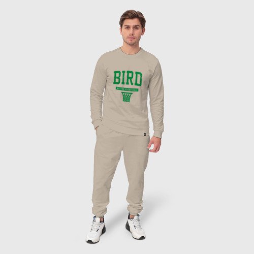 Мужской костюм хлопок с принтом Bird - Boston, фото на моделе #1