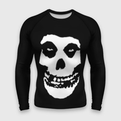 Мужской рашгард 3D Misfits череп