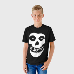 Детская футболка 3D Misfits череп - фото 2