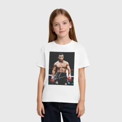 Детская футболка хлопок Майк Тайсон Фото с авторгафом Mike Tyson - фото 2