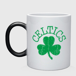 Кружка хамелеон Basketball - Celtics