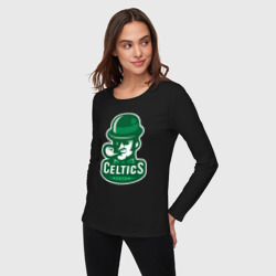 Женский лонгслив хлопок Celtics team - фото 2