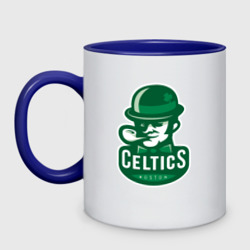 Кружка двухцветная Celtics team