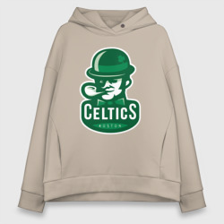 Женское худи Oversize хлопок Celtics team