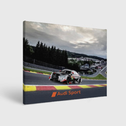 Холст прямоугольный Audi Sport Racing team Ауди Спорт Гоночная команда